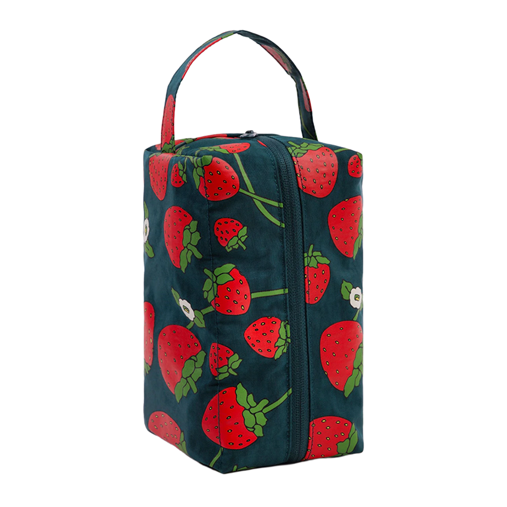 Baggu Dopp Kit Travel Bag Strawberry Blossom
