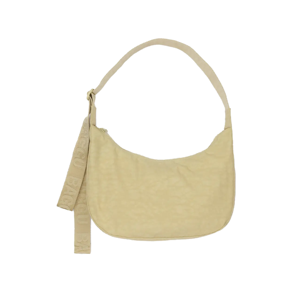 Baggu Medium Nylon Crescent Bag Butter