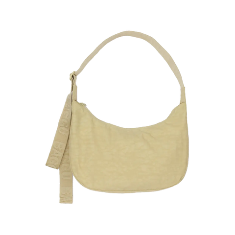 Baggu Medium Nylon Crescent Bag Butter