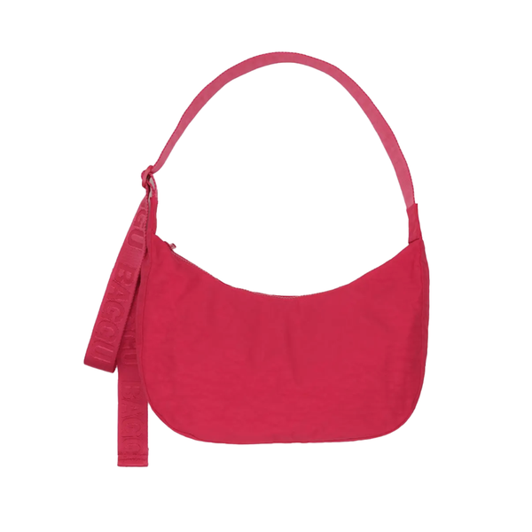 Baggu Medium Nylon Crescent Bag Candy Apple New