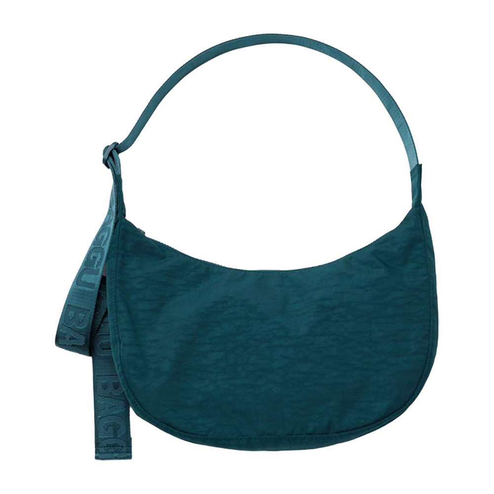 Baggu Medium Nylon Crescent Bag Deep Sea