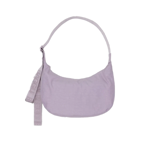 Baggu Medium Nylon Crescent Bag Dusty Pink