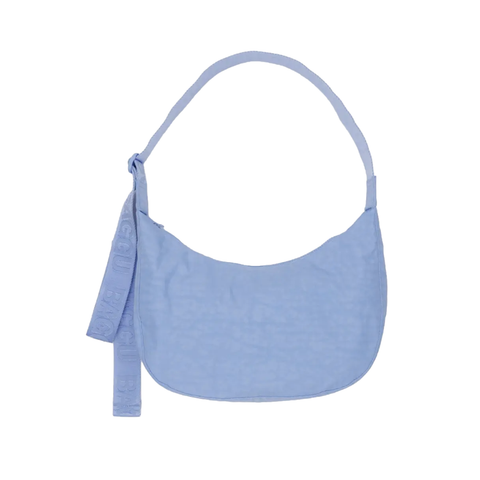 Baggu Medium Nylon Crescent Bag French Blue