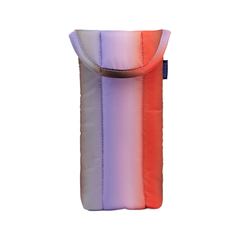 Baggu Puffy Glasses Sleeve Gradient Stripe Poppy Lilac