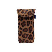 Baggu Puffy Glasses Sleeve Leopard