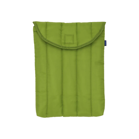 Baggu Puffy Laptop Sleeve 13/14 inch Green Juice