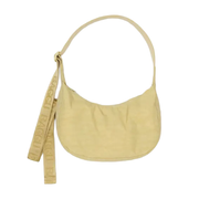 Baggu Small Nylon Crescent Bag Butter