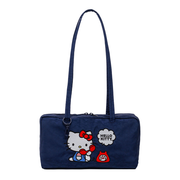 Baggu x Hello Kitty Nylon Bowler Bag Embroided Hello Kitty Phone