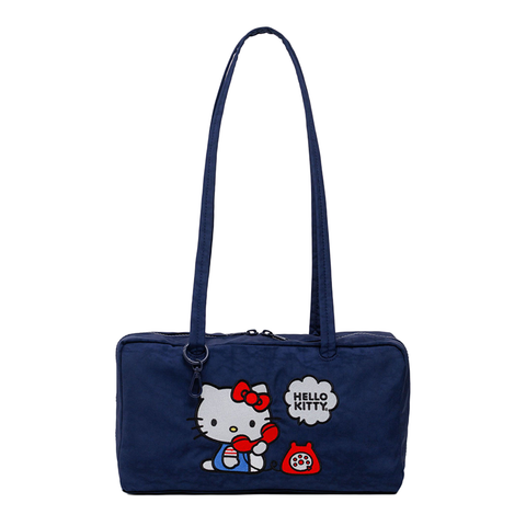 Baggu x Hello Kitty Nylon Bowler Bag Embroided Hello Kitty Phone