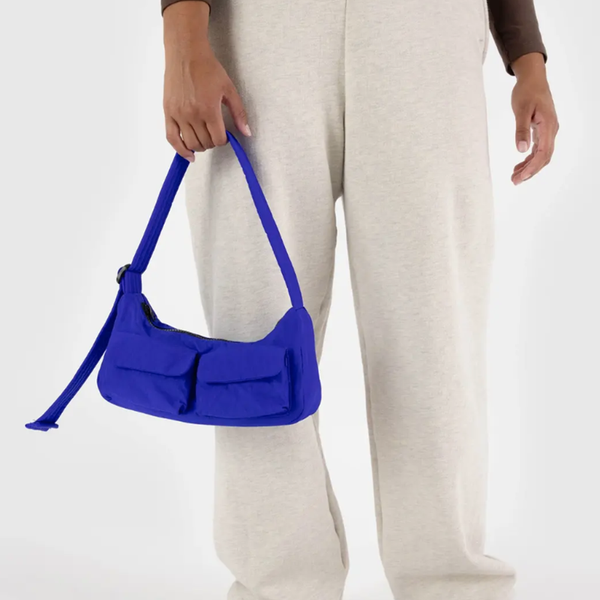 Baggu Cargo Shoulder Bag Lapis