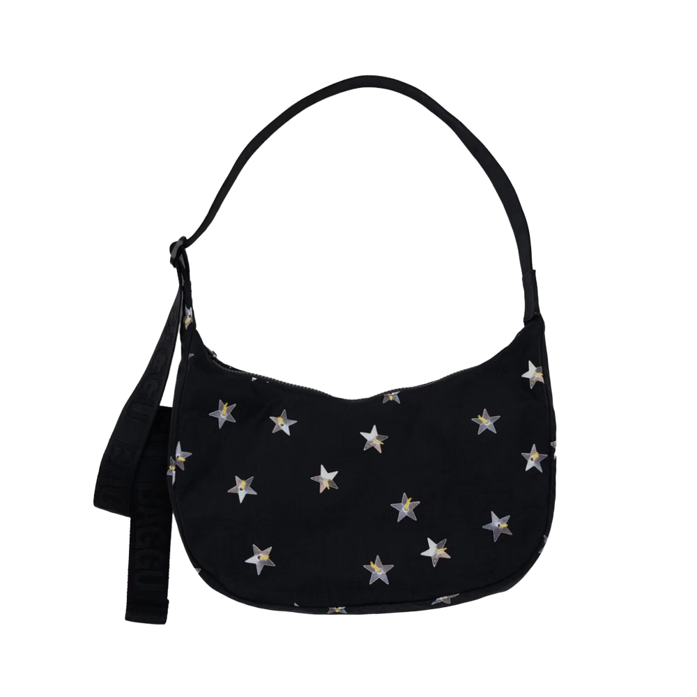 Baggu Small Nylon Crescent Bag Stars