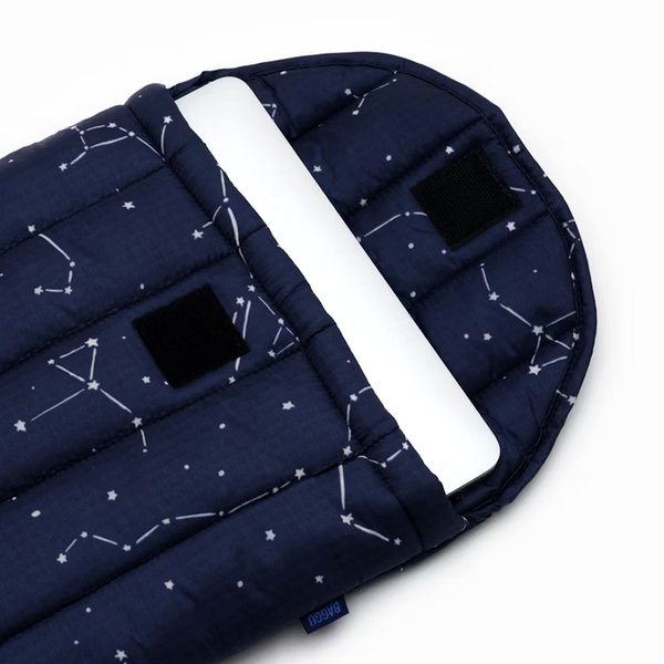 Baggu Puffy Laptop Sleeve 13/14 inch Constellation Midnight