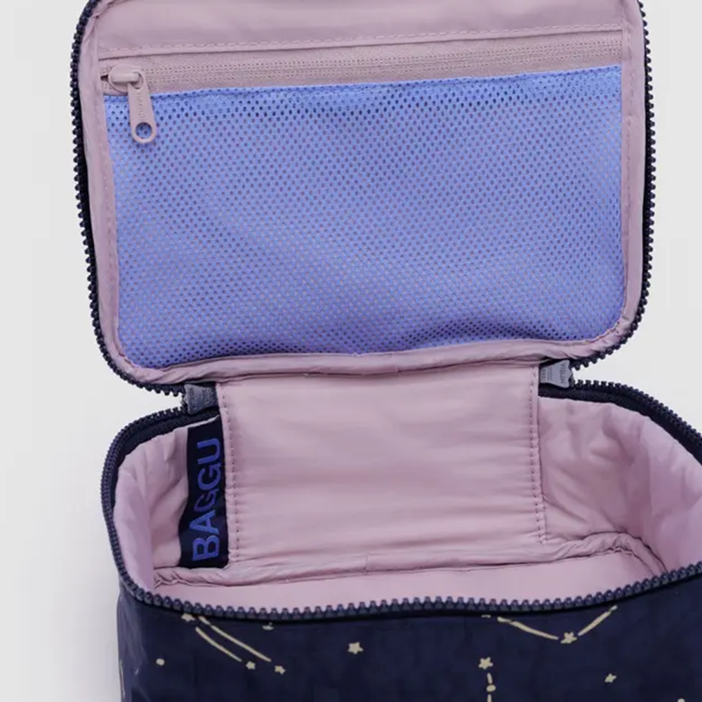 Baggu Small Cosmetic Case Constellation Midnight