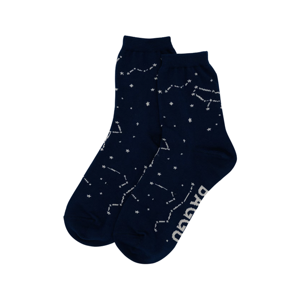 Baggu Crew Socks Constellation Midnight