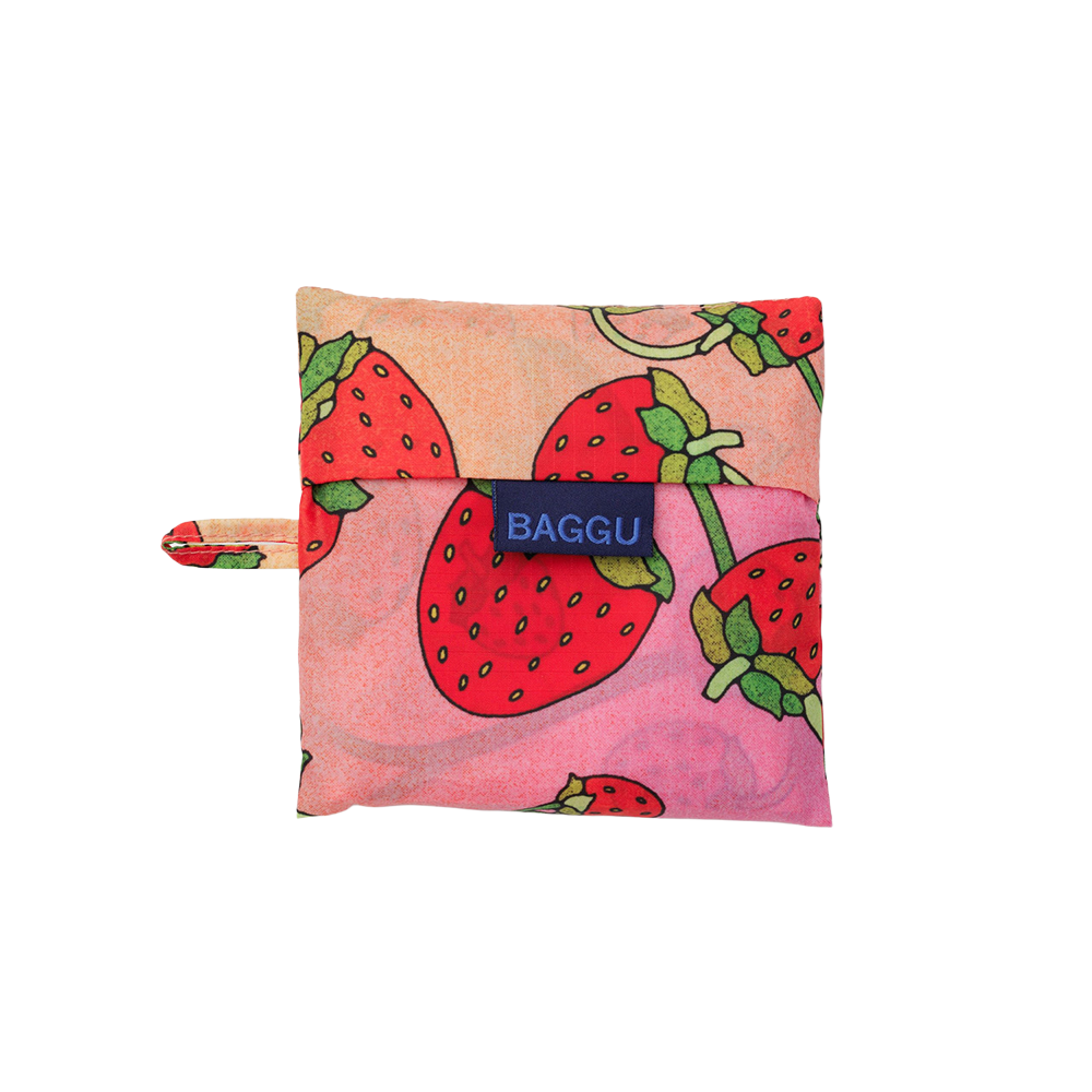 Baggu Standard Reusable Bag Strawberry Blossom