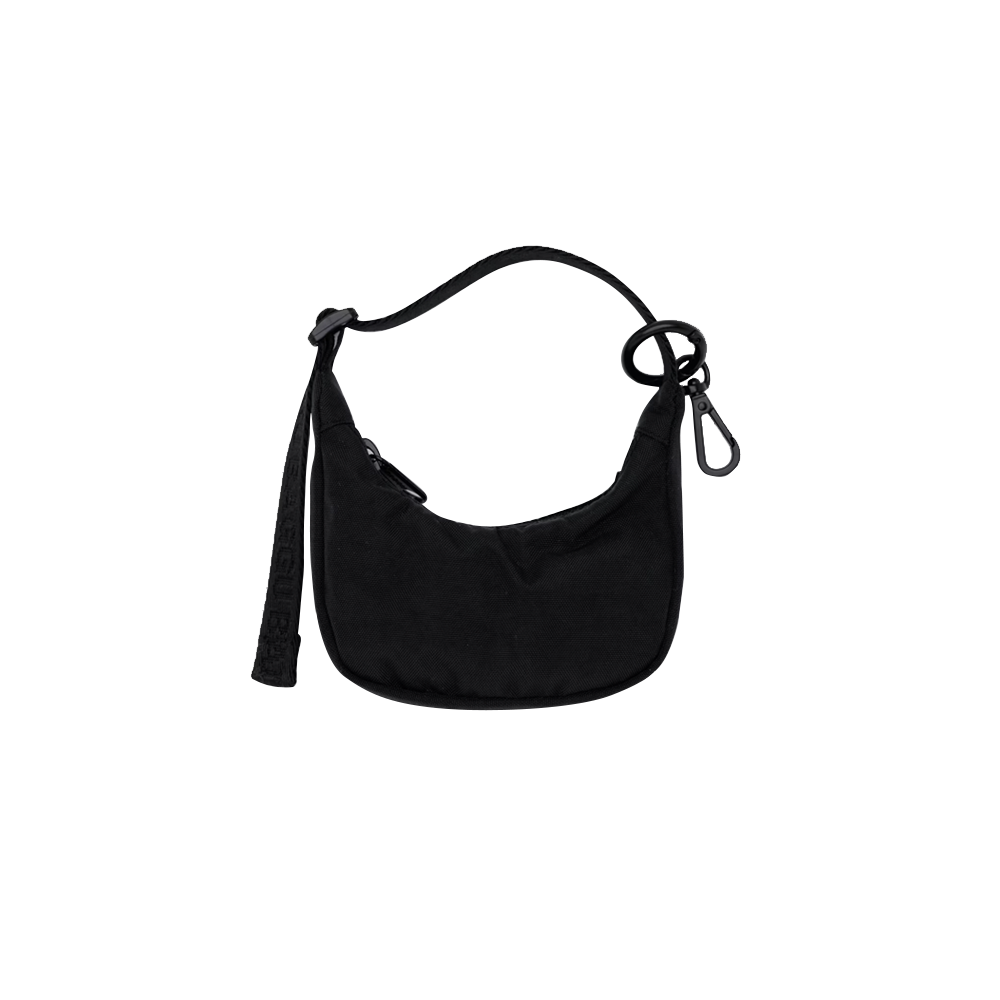 Baggu Crescent Bag Charm Black