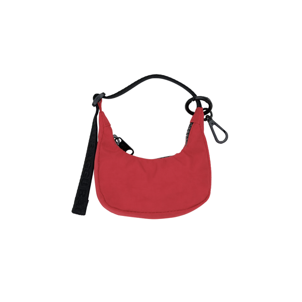 Baggu Crescent Bag Charm Candy Apple