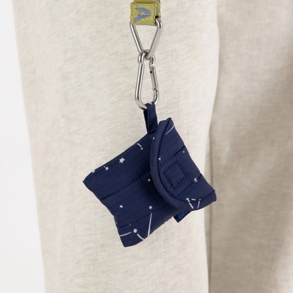 Baggu Puffy Earbuds Case Constellation Midnight