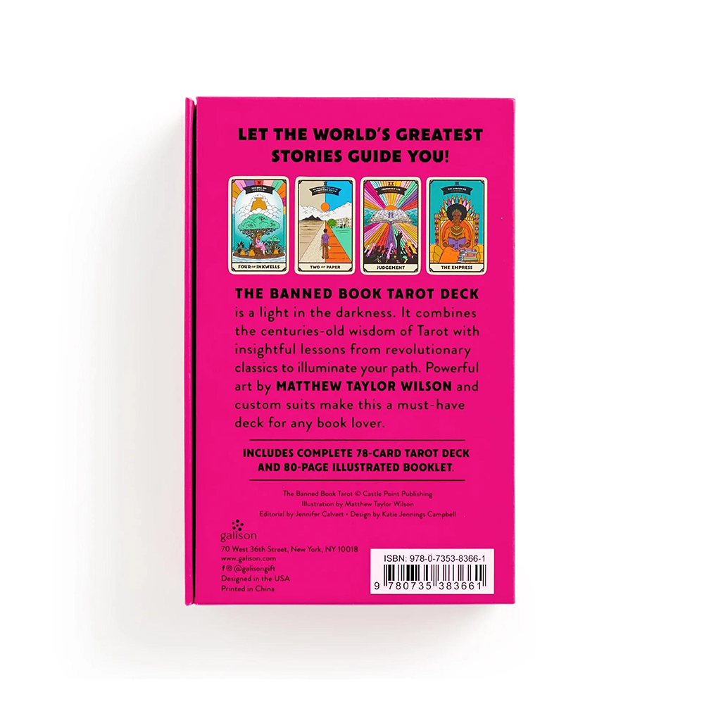 Banned Books Tarot Card Set