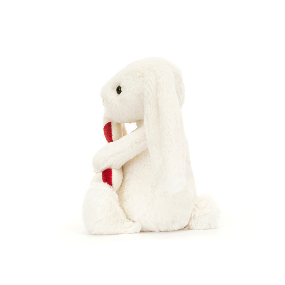 Jellycat Bashful Candy Cane Bunny Small