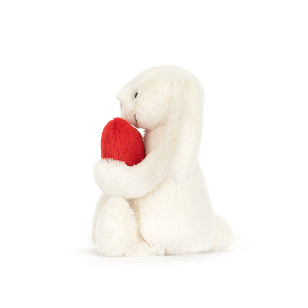 Jellycat Bashful Red Love Heart Bunny Small