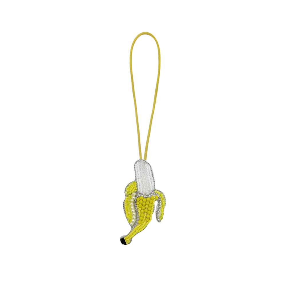 Beaded Hanging Decoration Banana