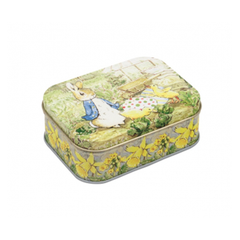 Beatrix Potter Peter Rabbit Rectangle Tin Small