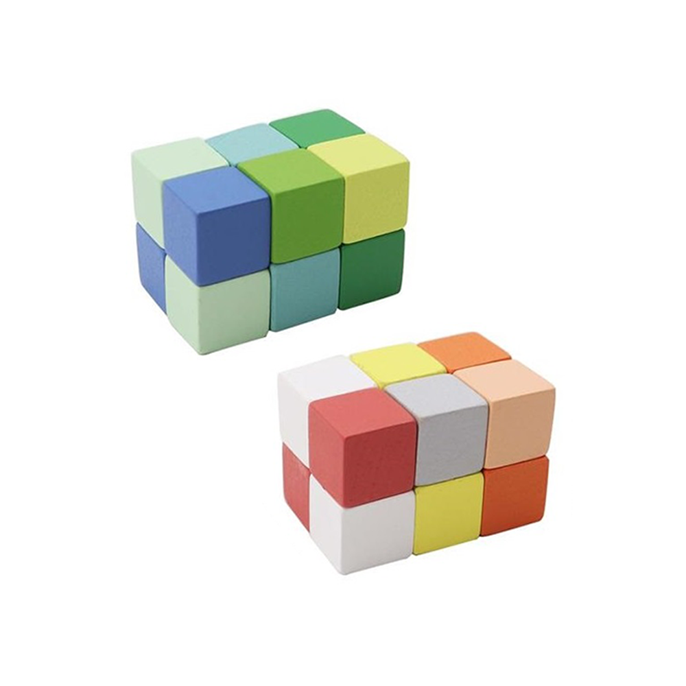 Wooden 3D Twist Puzzle Cube