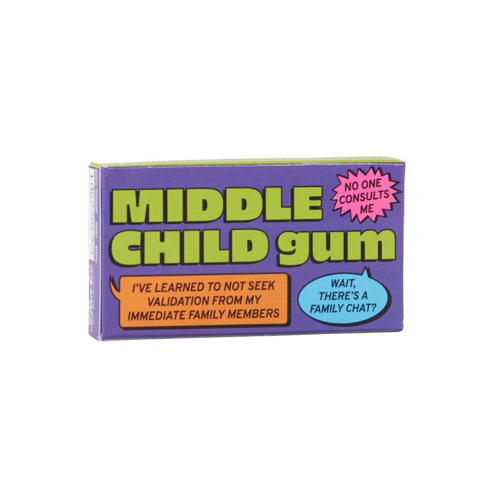 Blue Q Chewing Gum Middle Child