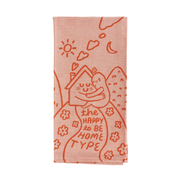 Blue Q Tea Towel Happy To Be Home