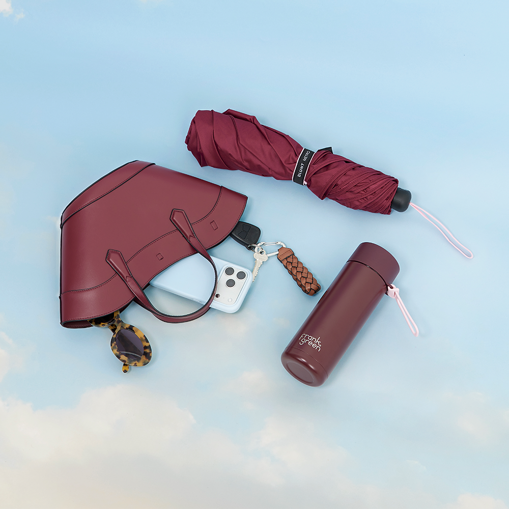 Blunt x Frank Frank Green Metro Umbrella & 20oz Bottle Plum Petal Duo Pack