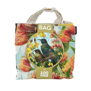 100% NZ Shopping Bag Botanical Tui