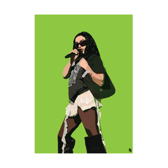 Iko Iko A2 Pop Culture Poster Bratty