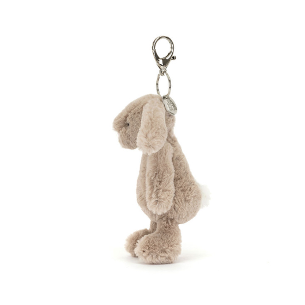 Jellycat Bashful Beige Bunny Bag Charm