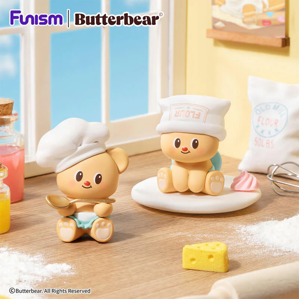 Butterbear Baked with Love Figures Pack of 3 Blind Box
