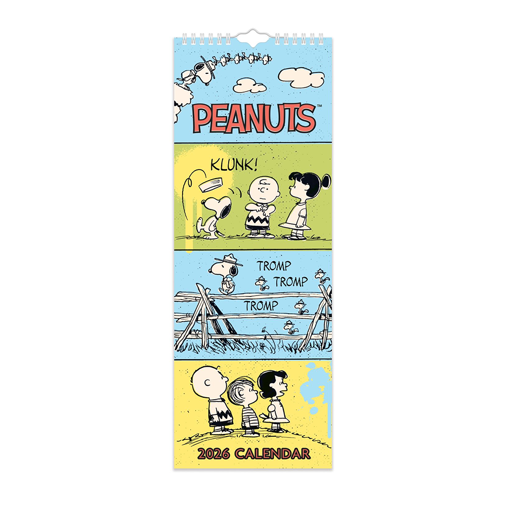 Portico Designs 2026 Slim Wall Calendar Peanuts