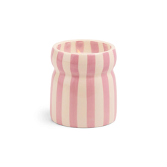Paddywax Cabana Ceramic Candle Lavender Striped Grecian Sand 184g