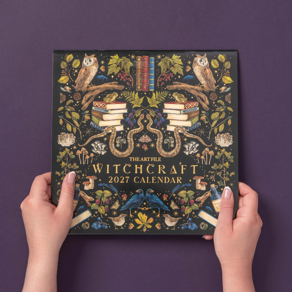 The Art File 2027 Wall Calendar Witchcraft
