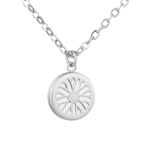 Little Taonga Necklace Mountain Daisy Silver