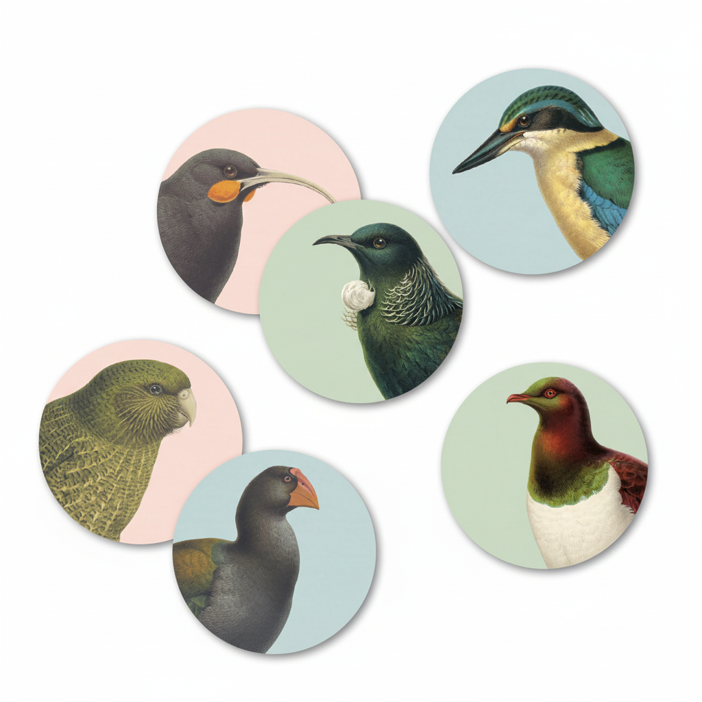 100% NZ Hushed Bird