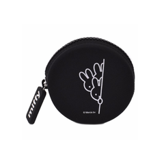 Miffy Round Purse Black p + g design Curun