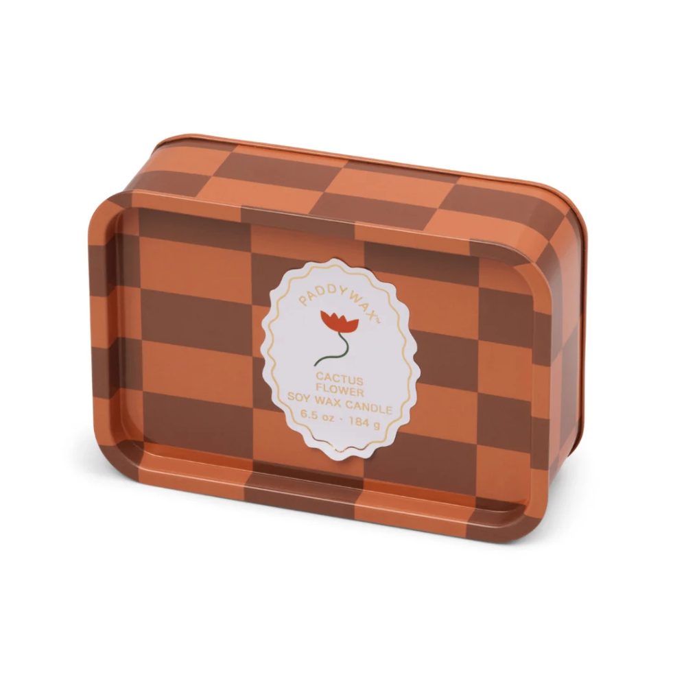 Paddywax Adopo Tin Candle 184g Cactus Flower