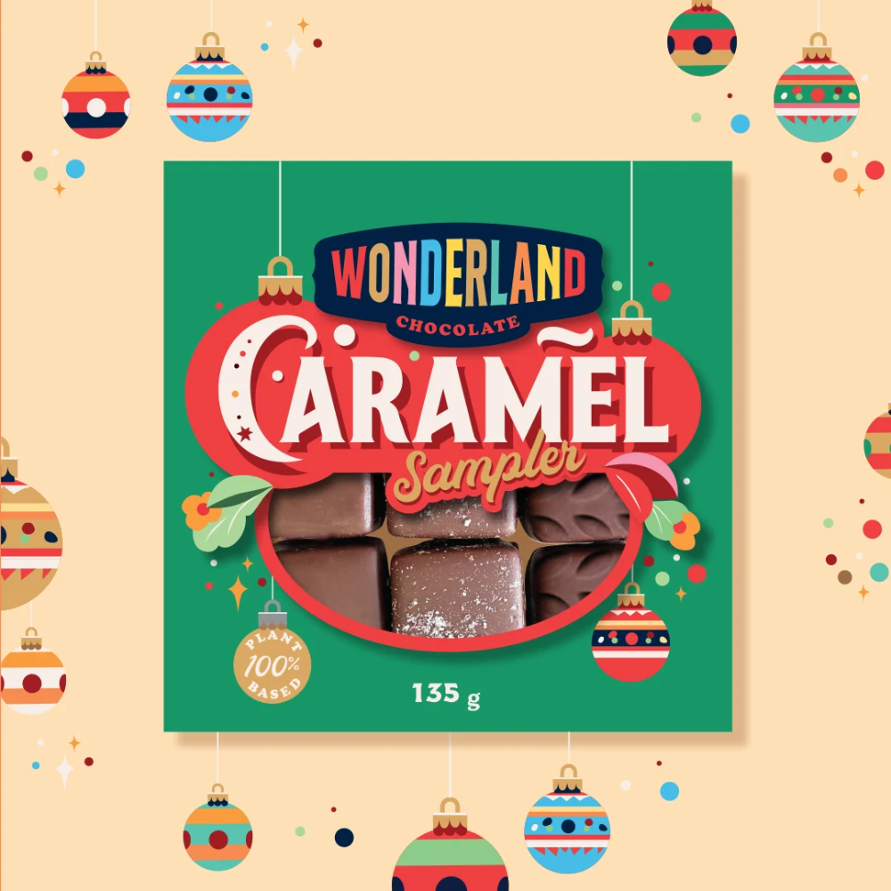 Wonderland Chocolate Caramel Sampler r 135 g box