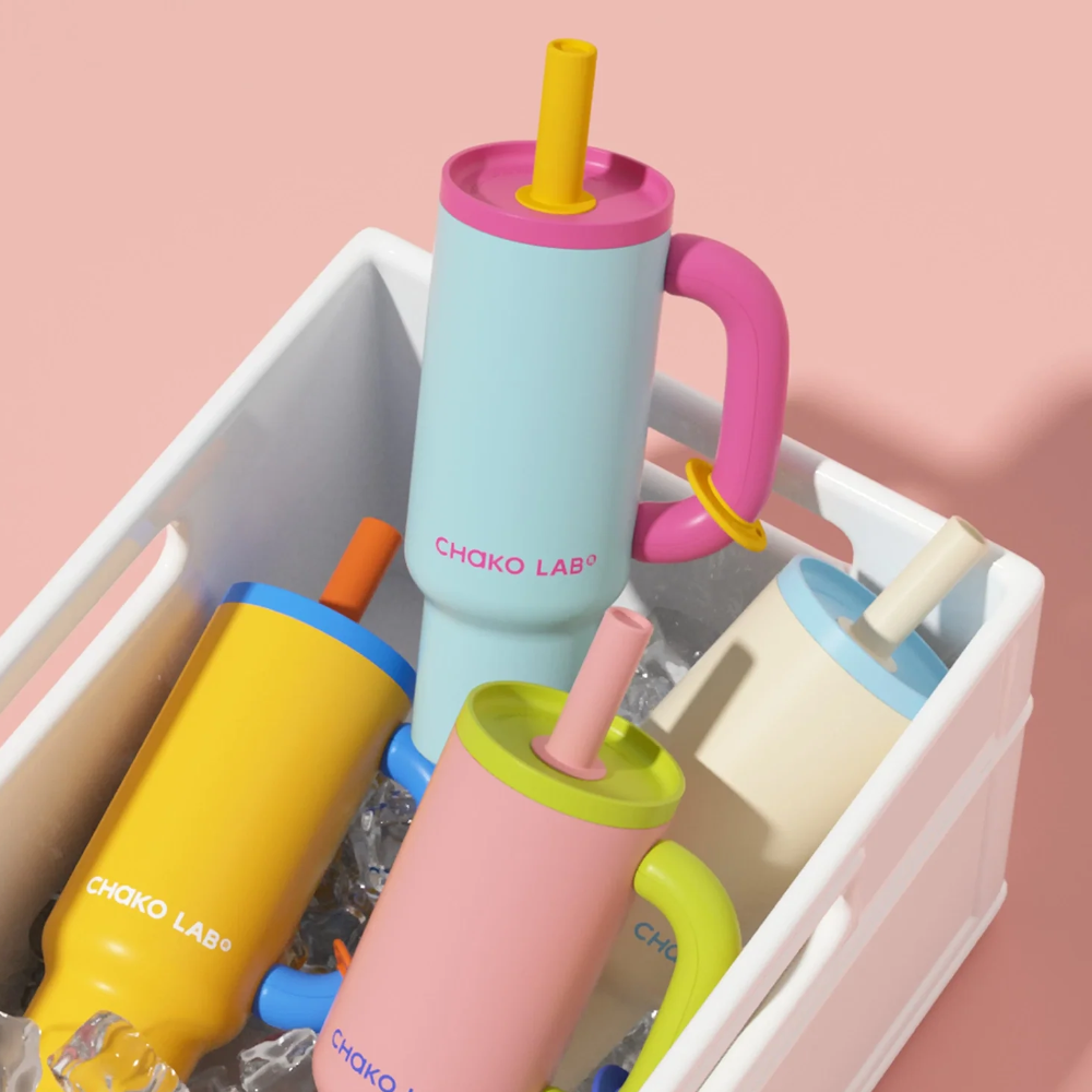 Chako Lab Bawang Tumbler Pink Green