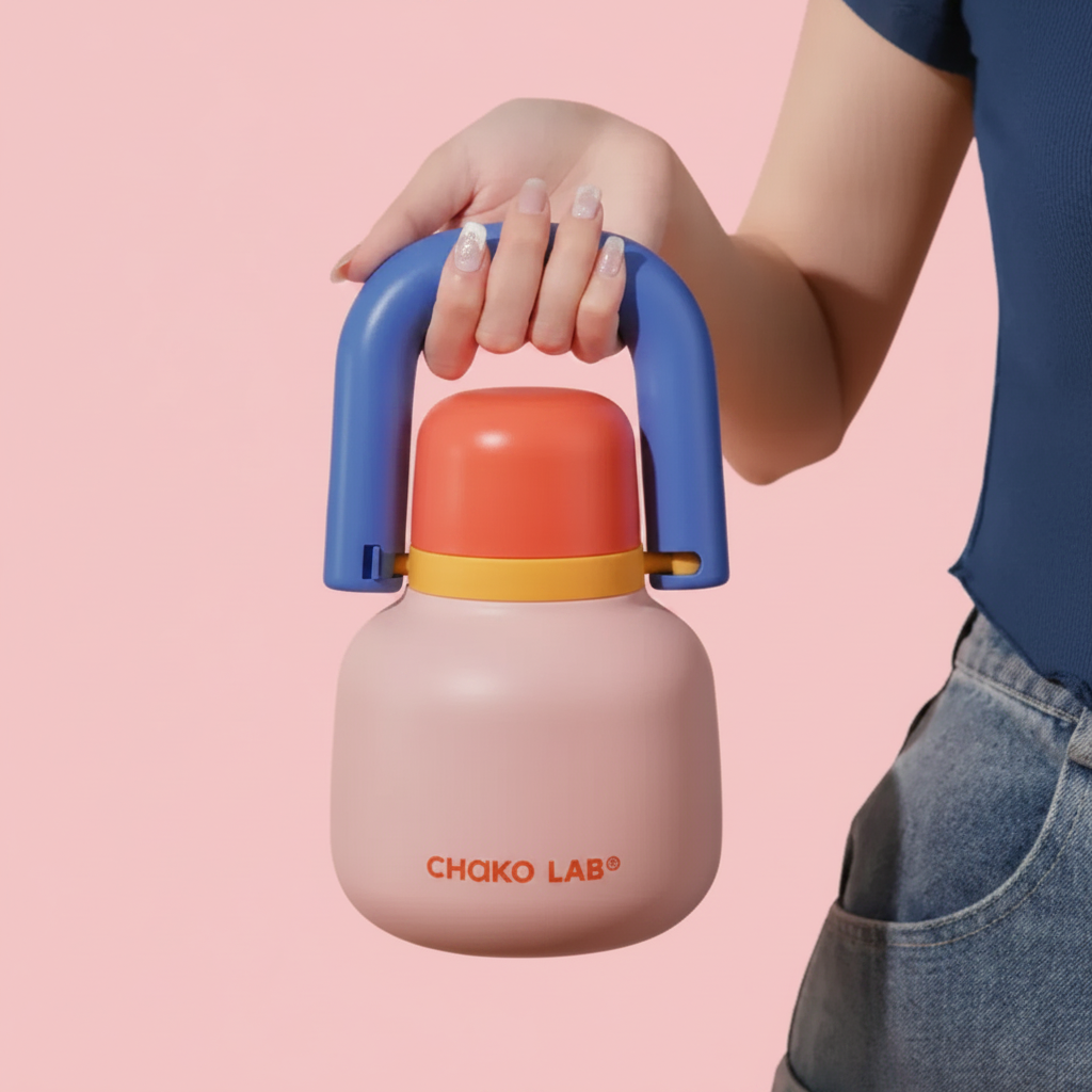 Chako Lab Hanging Pot Blue Pink