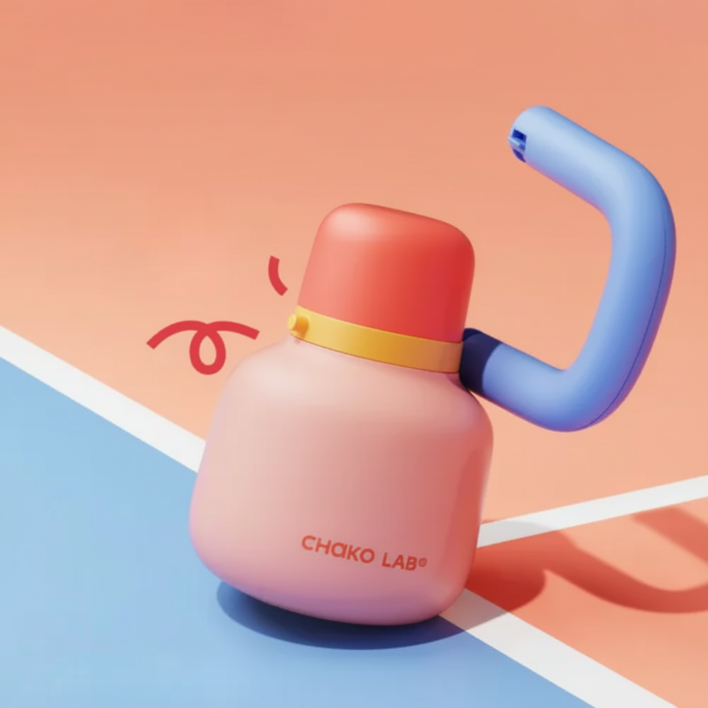 Chako Lab Hanging Pot Blue Pink