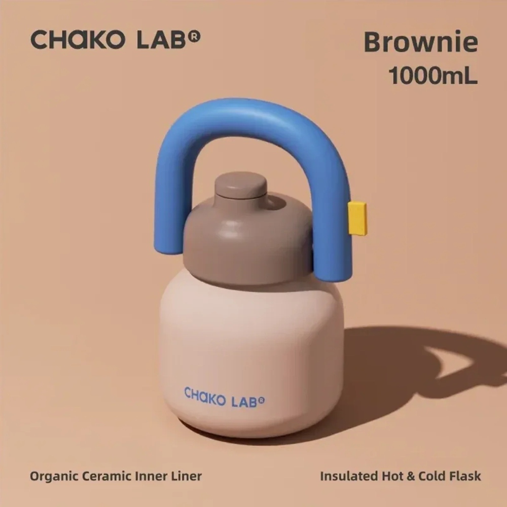 Chako Lab Linlin Kettle With Ceramic Coating Brownie
