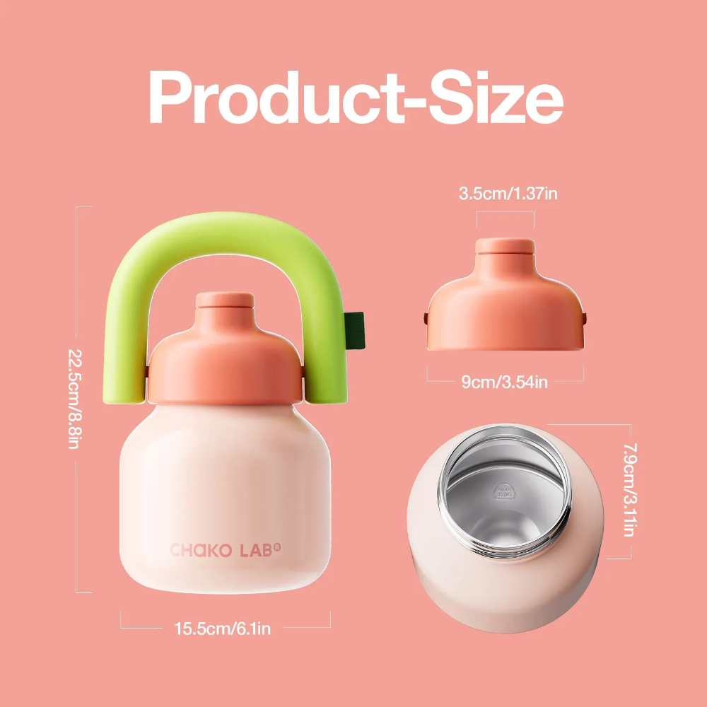 Chako Lab Linlin Kettle Stainless Peach Pink