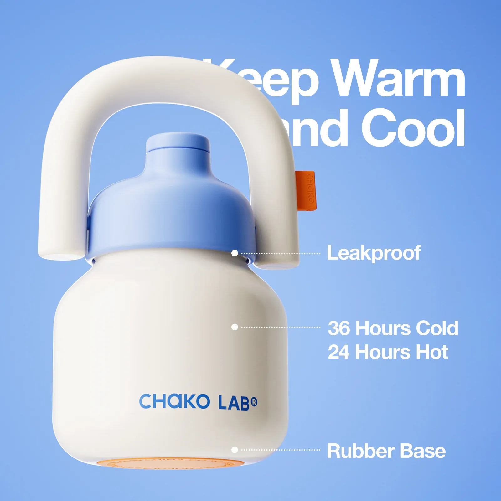 Chako Lab Linlin Kettle Stainless White