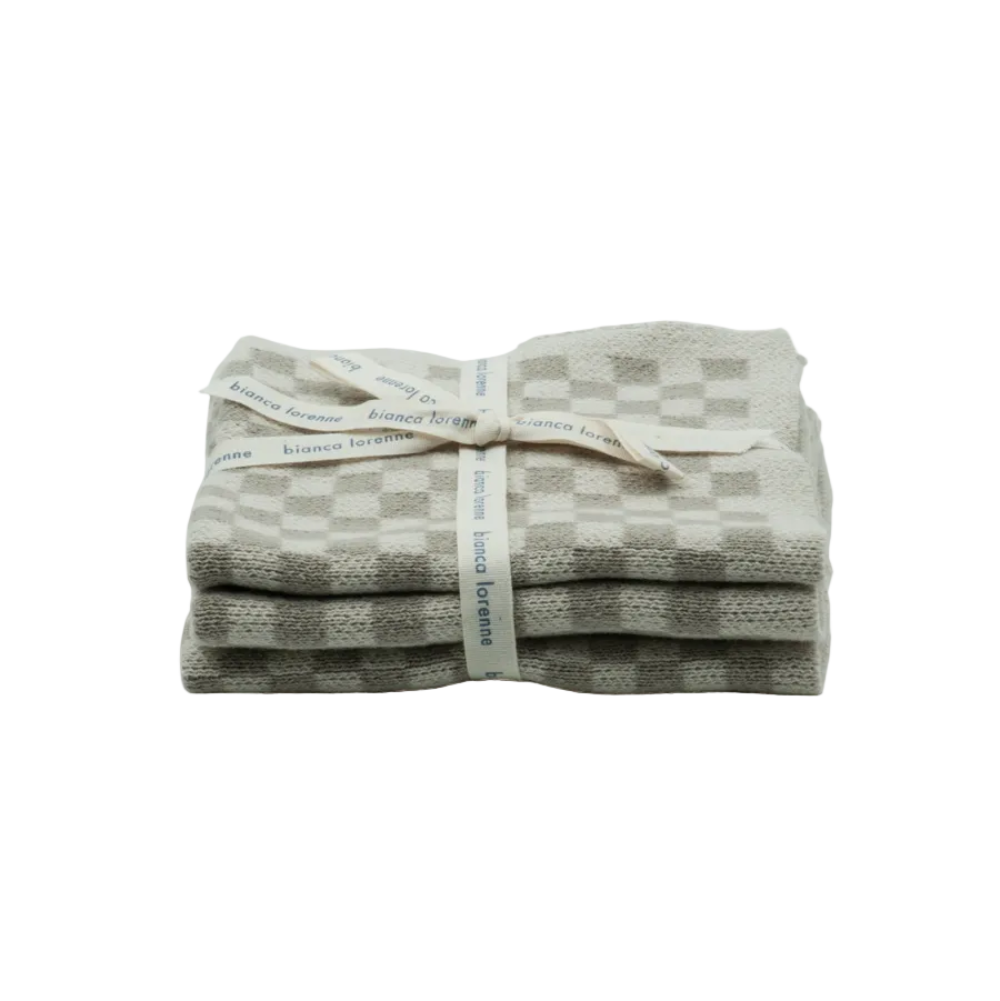 Bianca Lorenne Washers Chekka Set of 3 Taupe